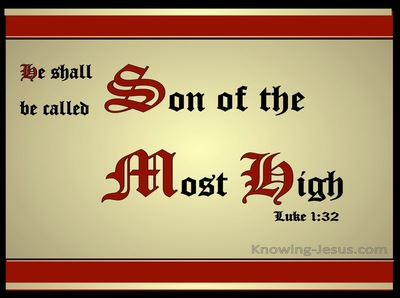 Luke 1:32
